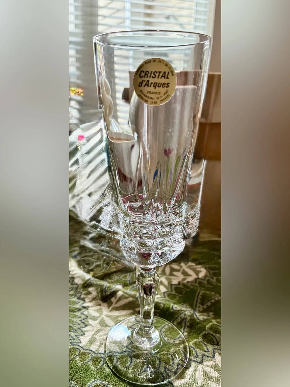 Vintage French Stemware 2 in Box. 3 Boxes. NIB with Tags intact. 6 Total. Lovely